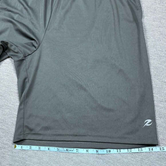 Energy Zone Mens Dark Gray Athletic Shorts Elastic Waistband Pockets Size Large - Picture 9 of 10
